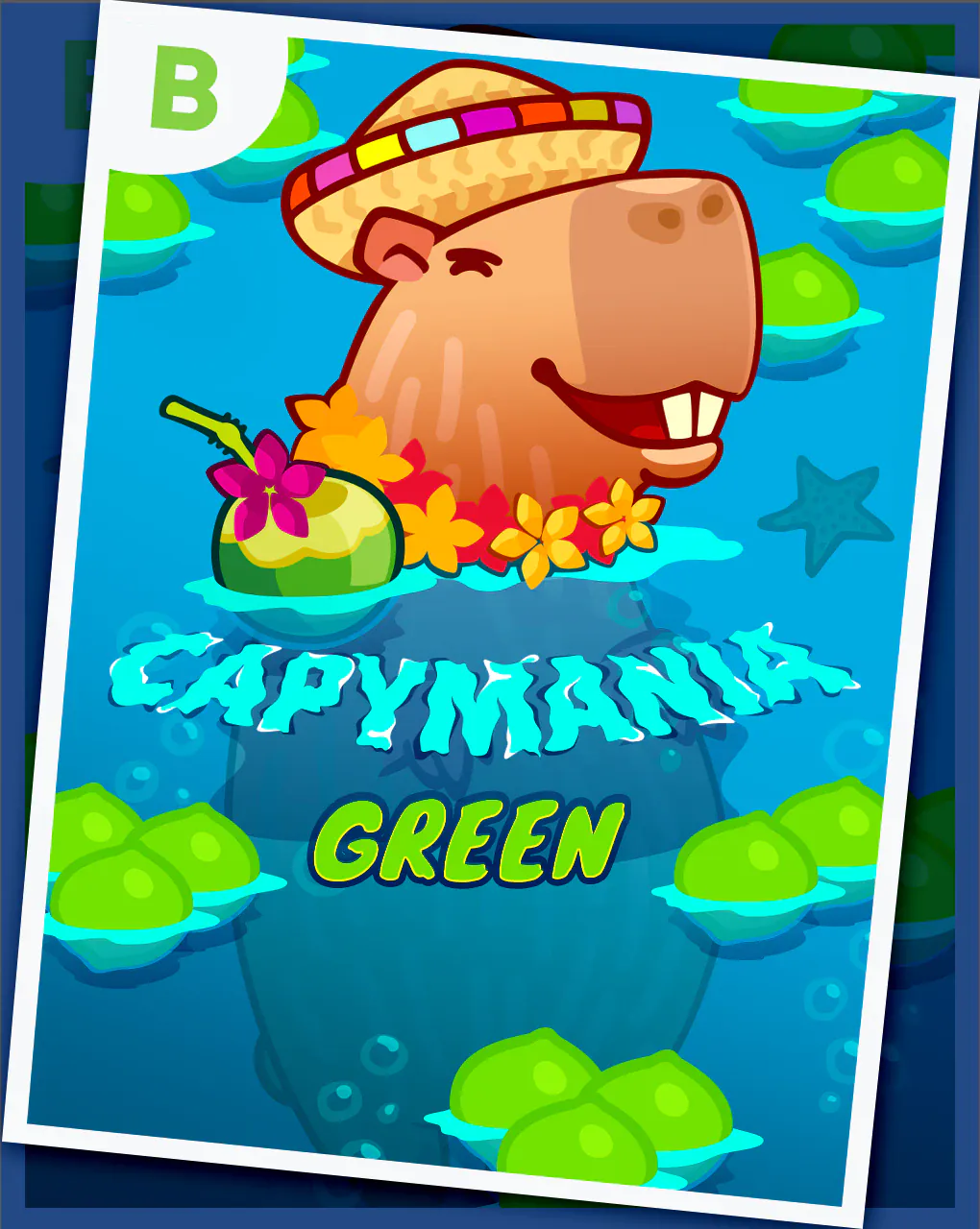 Capymania Green - POWERPLAY128