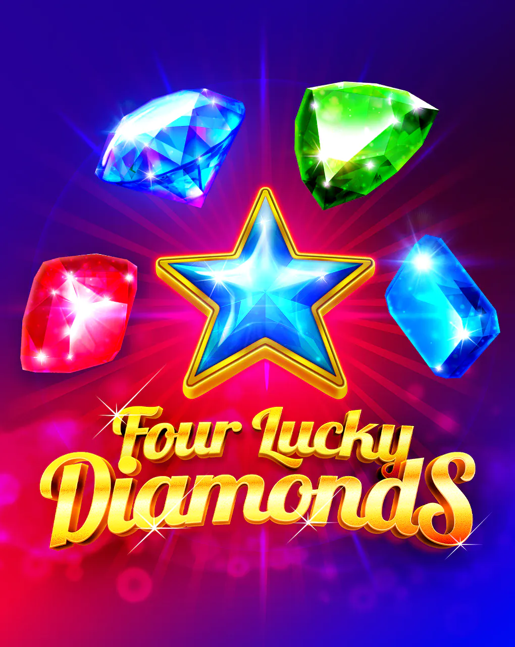 Bgaming : Four Lucky Diamonds - POWERPLAY128